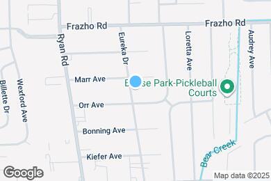 Map image of the property - 25540 Eureka Dr