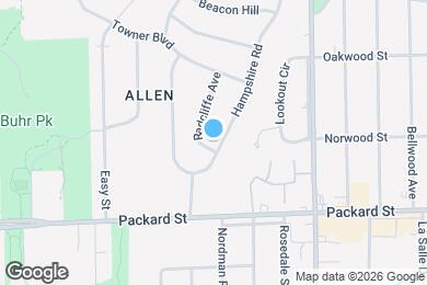 Map image of the property - 2734 Hampshire Rd
