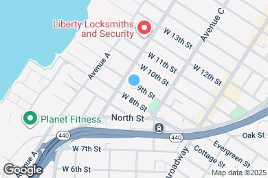 Map image of the property - 94 W 9th St