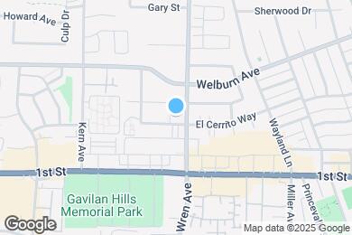 Map image of the property - 811 El Cerrito Way