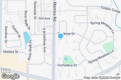 Map image of the property - 3914 Sweetgum Ct