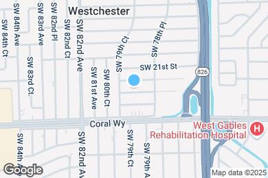 Map image of the property - 7925 SW 22nd St