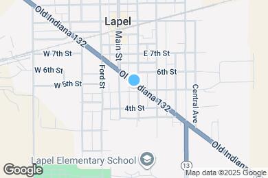 Map image of the property - 505 Woodward St