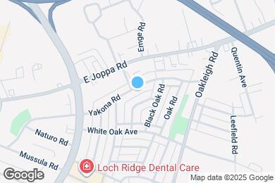 Map image of the property - 1807 Yakona Rd