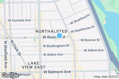 Map image of the property - 655 W Roscoe St