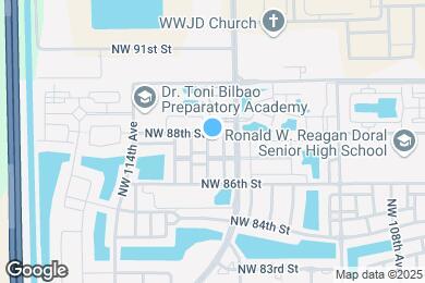 Map image of the property - 8763 NW 112th Pl