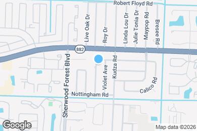 Map image of the property - 1836 Baythorne Rd
