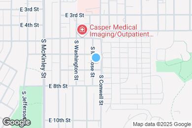Map image of the property - 627 S Melrose St