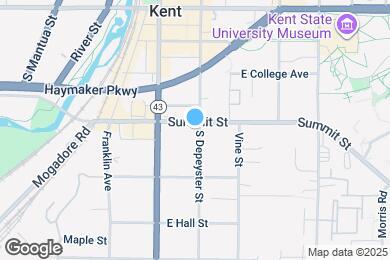 Map image of the property - 500 S Depeyster St