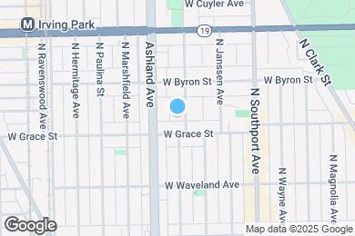 Map image of the property - 3816 N Greenview Ave