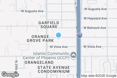 Map image of the property - 2615 W Morten Ave