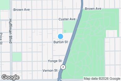 Map image of the property - 1904 Fremont St
