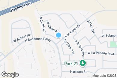 Map image of the property - 22377 W Solano Dr