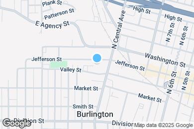 Map image of the property - 1201 Jefferson St