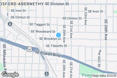 Map image of the property - 3055 SE 20th Ave