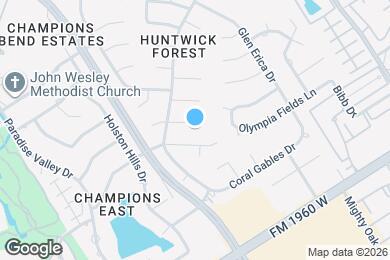Map image of the property - 5415 Olympia Fields Ln