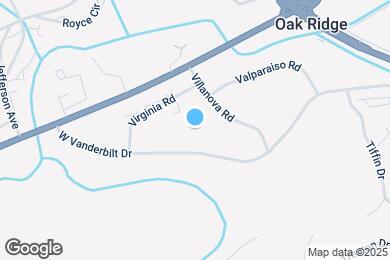 Map image of the property - Rolling Hills Apartment Homes