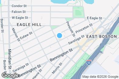 Map image of the property - 206 Princeton St