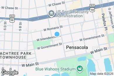 Map image of the property - 411 W Intendencia St