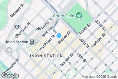 Map image of the property - 1863 Wazee St