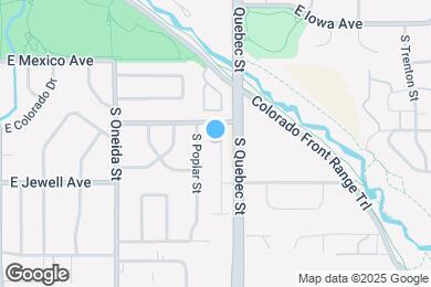 Map image of the property - 1837 S Poplar Ct