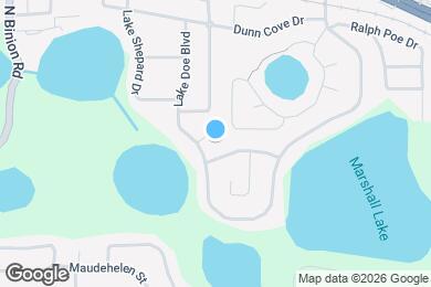 Map image of the property - 1844 Doe Lake Ct