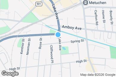 Map image of the property - 207B Lake Ave