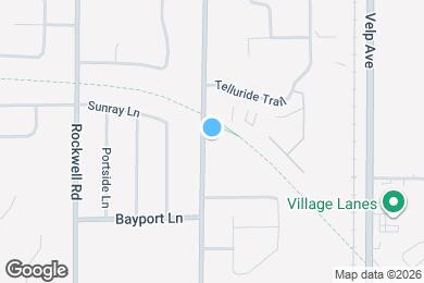 Map image of the property - 1380 Cardinal Ln