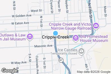 Map image of the property - 317 W Golden Ave