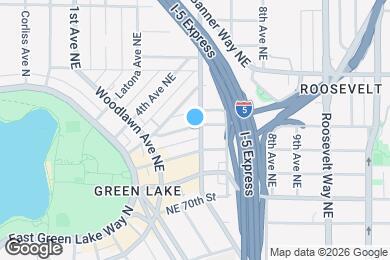 Map image of the property - 447 NE 73rd St