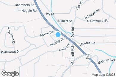 Map image of the property - 103 Bentley Dr