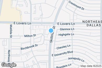 Map image of the property - 5111 Skillman St