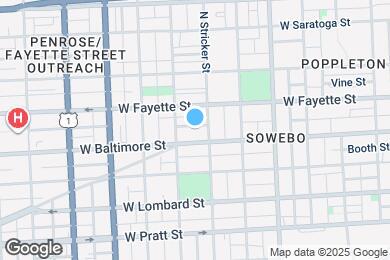 Map image of the property - 1531 W Fairmount Ave