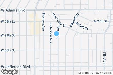 Map image of the property - 2907 1/2 12th Ave