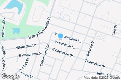 Map image of the property - 211 W Cardinal Ln