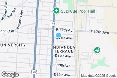 Map image of the property - 375 E 16th Ave