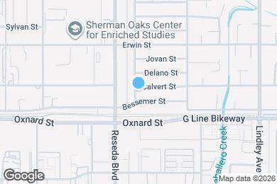 Map image of the property - 18424 Calvert St