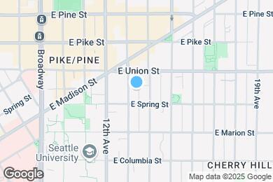 Map image of the property - 1116 13th Ave