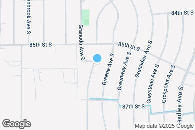Map image of the property - 8595 Granada Ave S