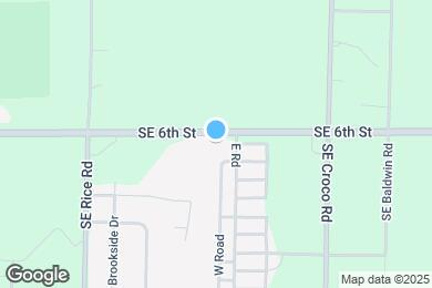 Map image of the property - 3637 SE 6th St