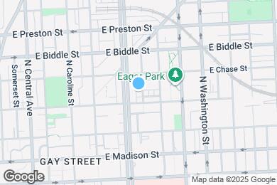 Map image of the property - 1012 McDonogh St