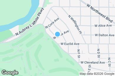 Map image of the property - 3617 W Alice Ave
