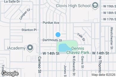 Map image of the property - 1216 Dartmouth