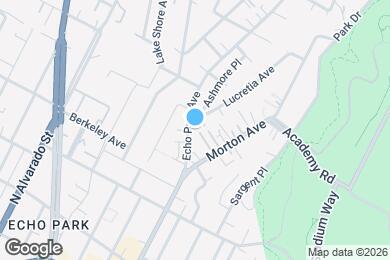 Map image of the property - The Heights at Echo Park