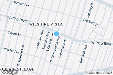 Map image of the property - 1415 S Sierra Bonita Ave