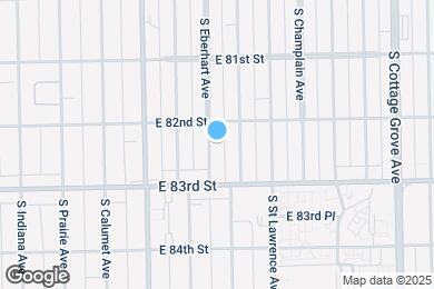 Map image of the property - 8221 S Eberhart Ave