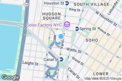 Map image of the property - 570 Broome St