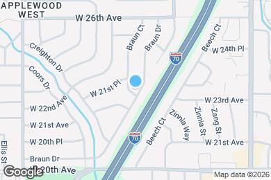 Map image of the property - 2132 Braun Ct