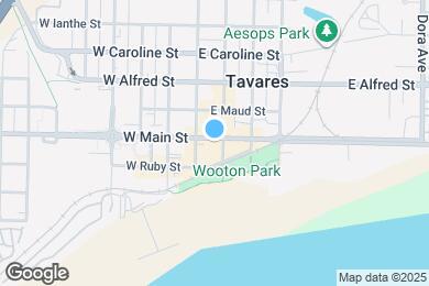 Map image of the property - Lake Tavares Townhomes