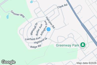 Map image of the property - 213 Lowell Ave